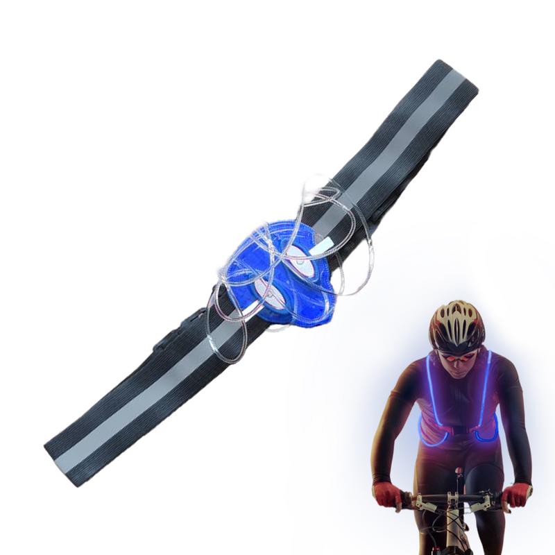 Reflective Running Gear Vest - Leuchtende Laufweste, reflektierend, verstellbar, Sicherheitsausrüstung, Radfahren,