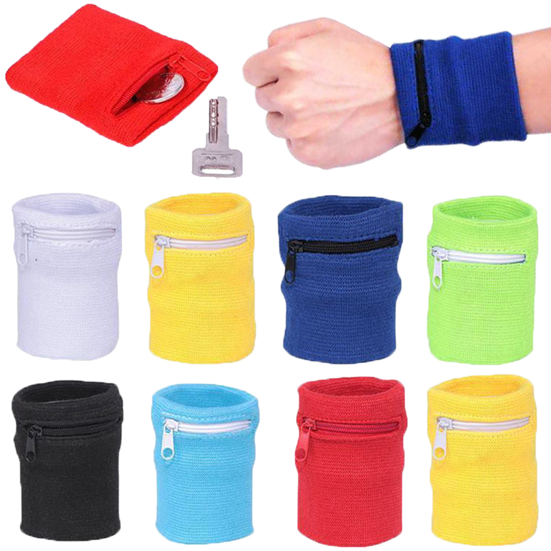 Running Gear Phone - Sport-Armband mit Reißverschlusstasche, Lauf-Sport-Armbandtasche für MP3,