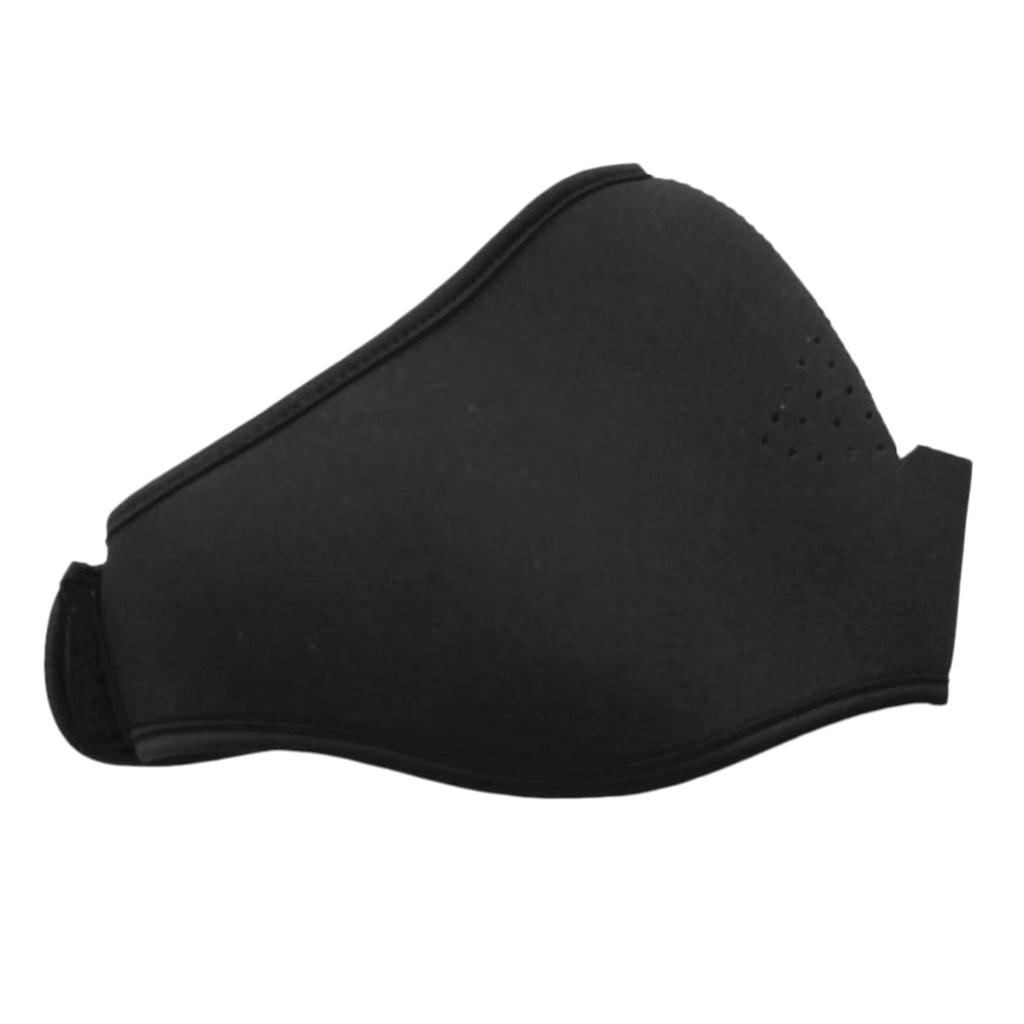 Running Gear In Winter - Neopren-Ski-Halbgesichtsmaske Atmungsaktiver Mundschutz für Radfahren, Snowboarden,
