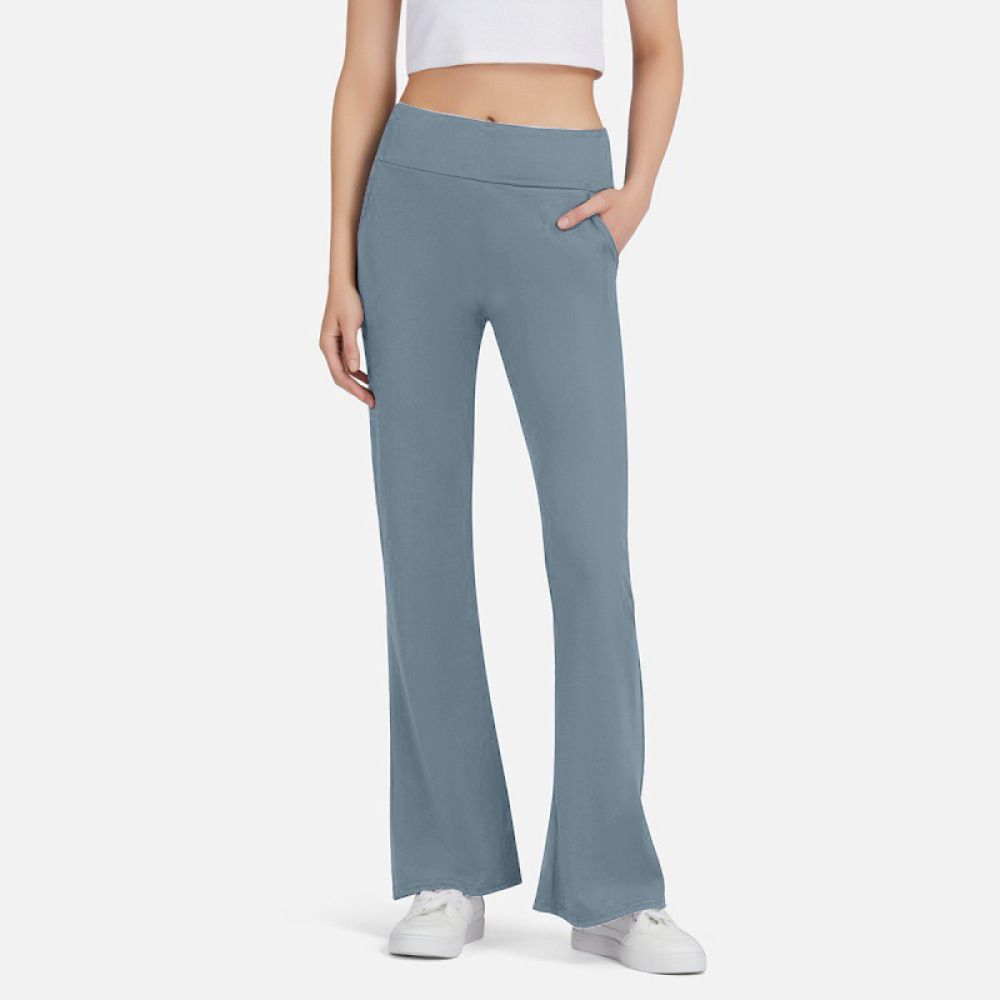 Running Gear Junior - Nahtlose High-Waist Yoga Flare Pants für