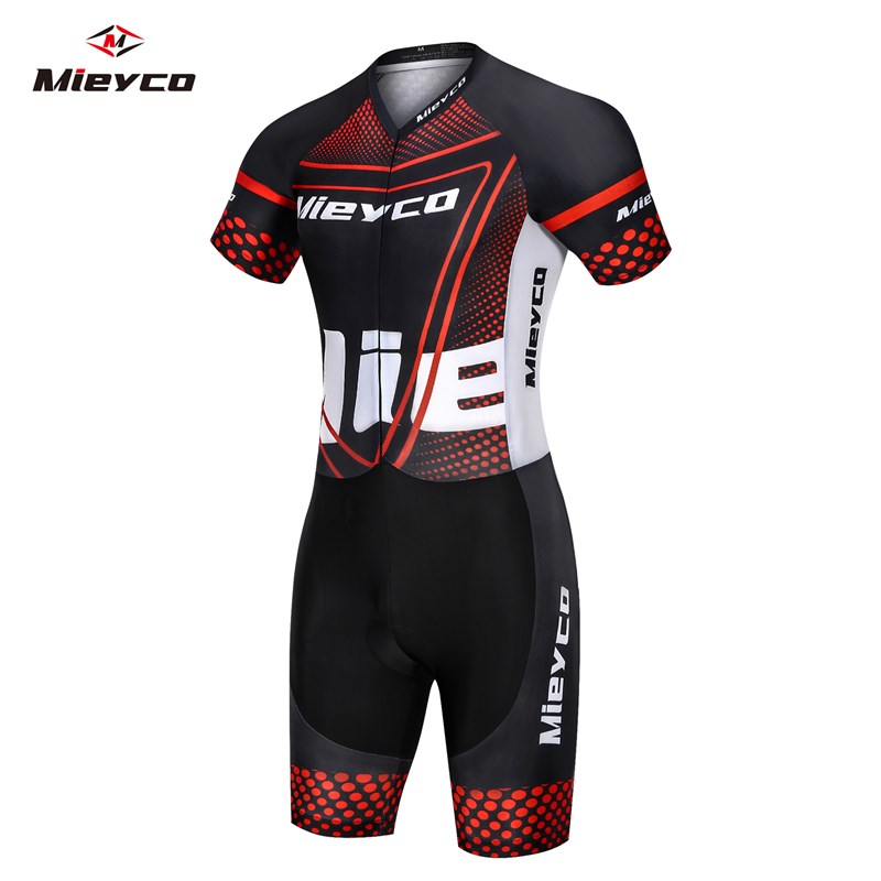Running Gear Sale Men - Herren-Triathlonanzug, atmungsaktiv und gepolstert, Tri-Anzug für