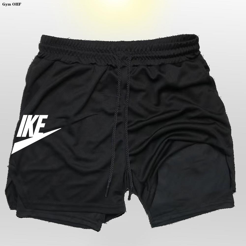 Running Gear Nike - Herren-Shorts, 2-in-1, Sport, Fitness, Radfahren, Outdoor-Wandershorts,