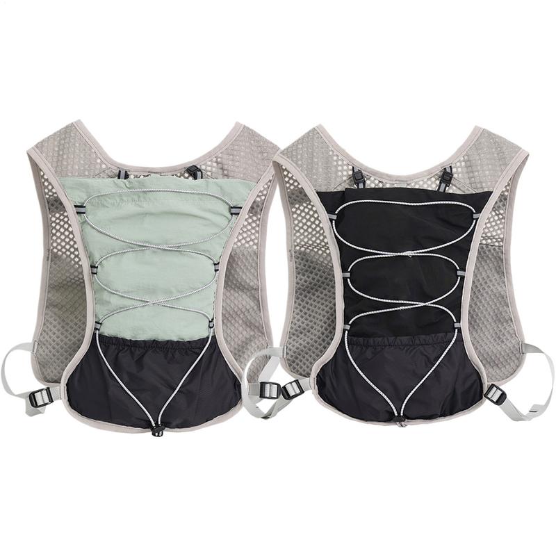 Reflective Running Gear Vest - Wasserrucksack zum Laufen, 5 l, reflektierend,