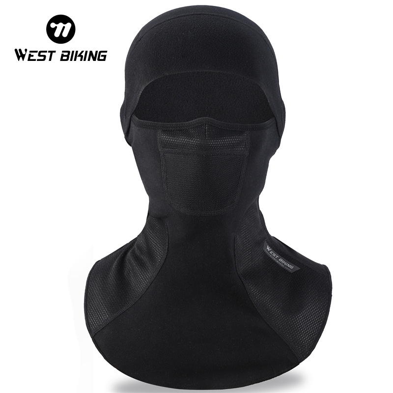Running Gear In Winter - West Biking Winter Radfahren Fleece Sturmhaube