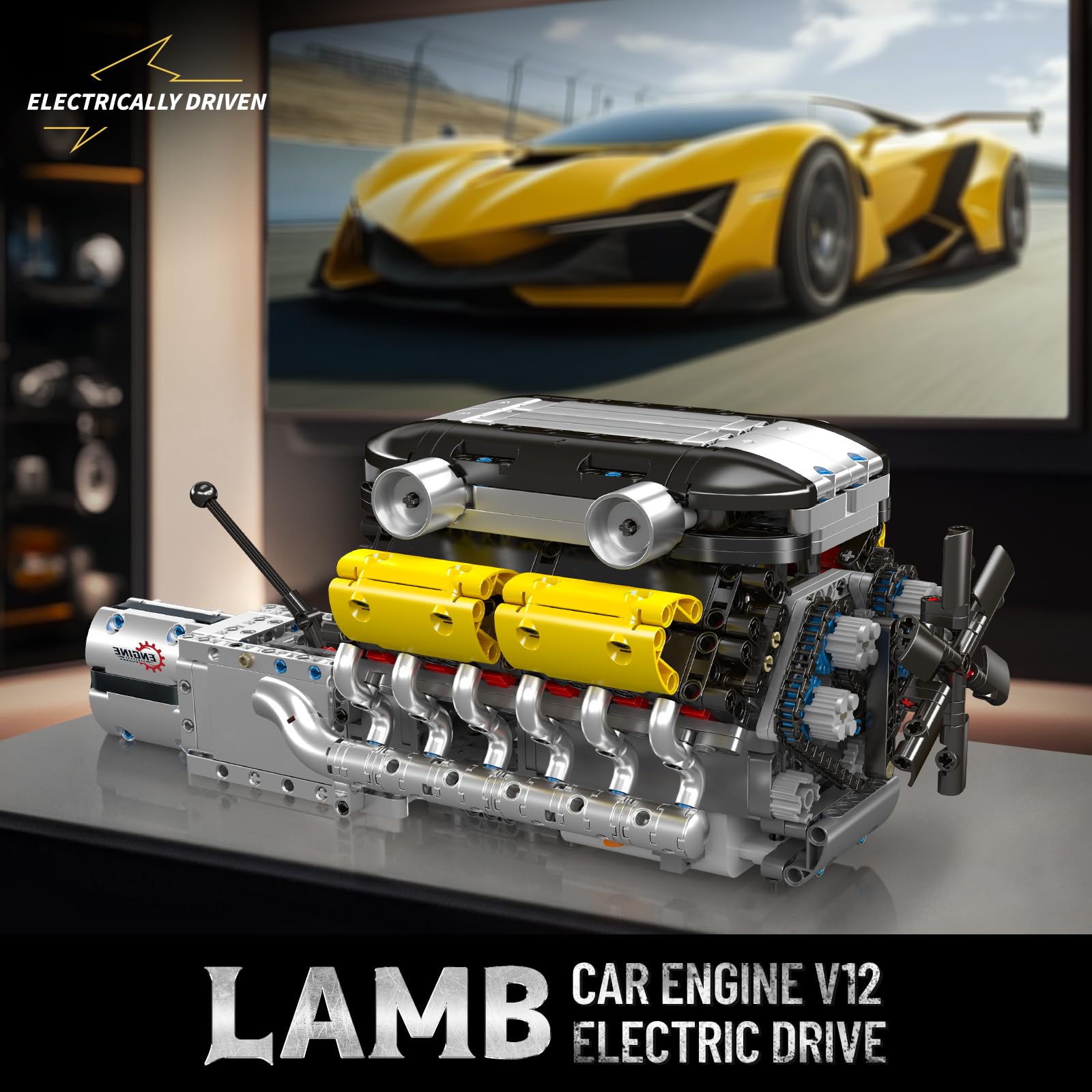 V12-Motormodellbausatz, der Ih – Running Gear Engine Bewertung und Preis