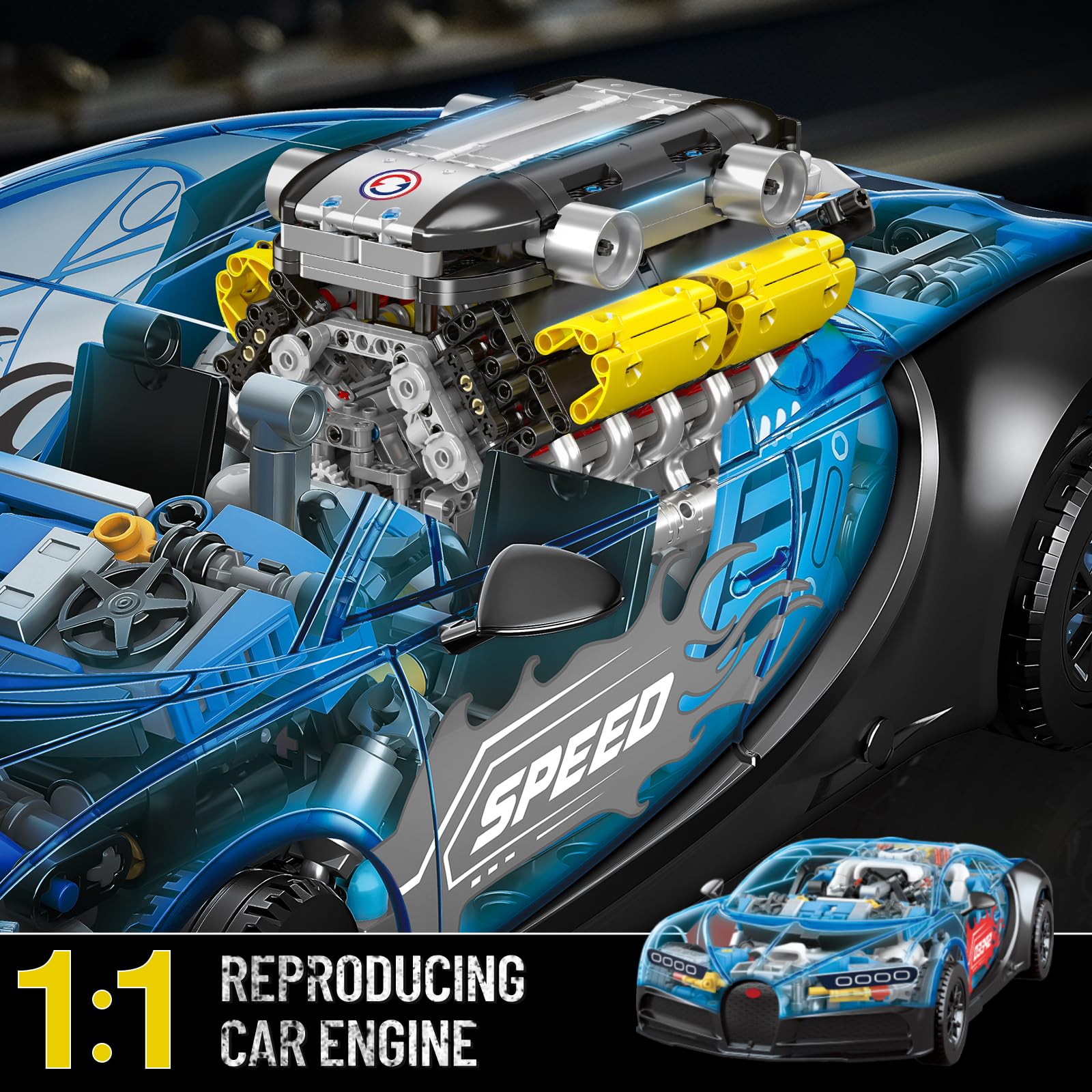 V12-Motormodellbausatz, der Ih – Running Gear Engine Bewertung und Preis