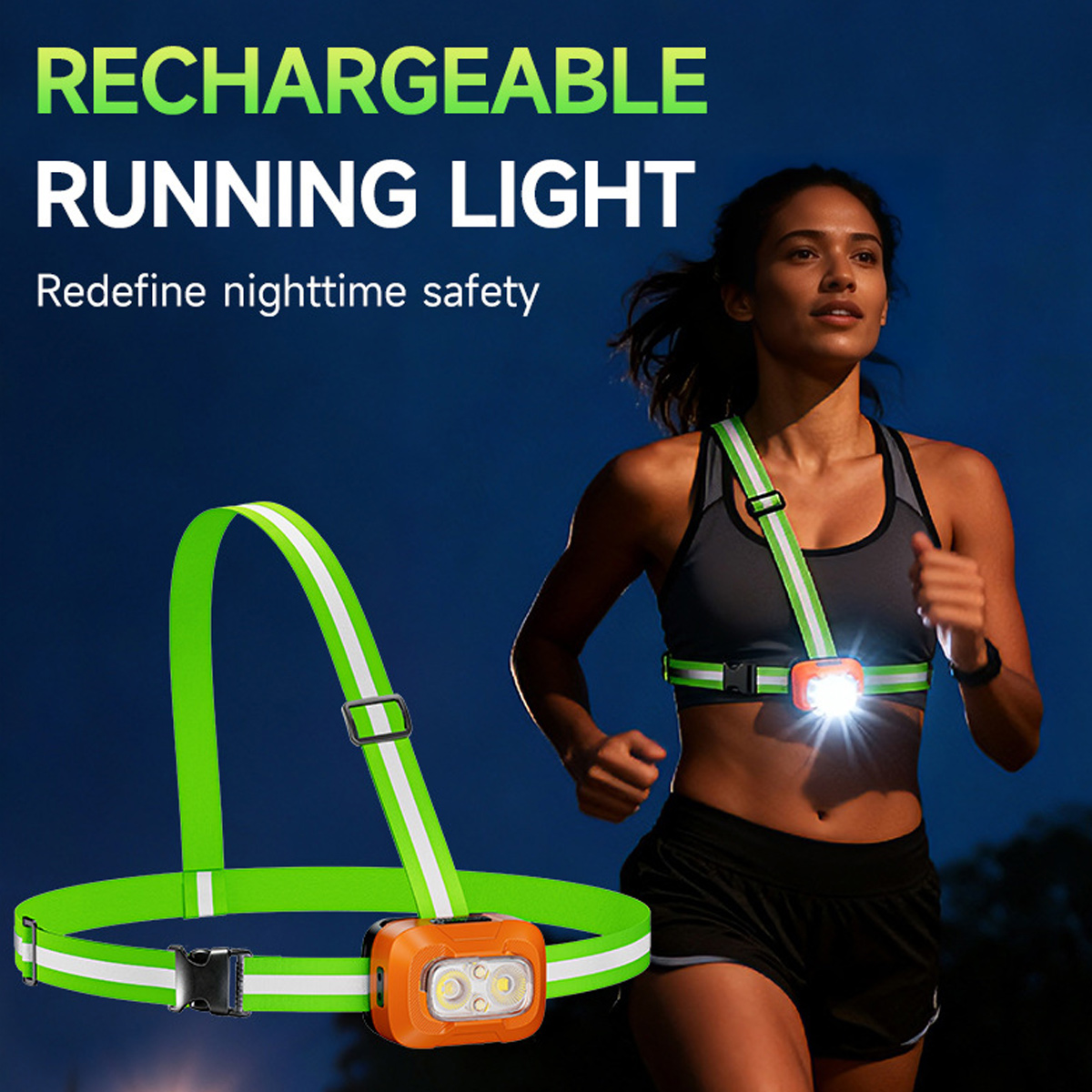 Laufleuchte, über USB wiederau – Reflective Running Gear Vest Bewertung und Preis