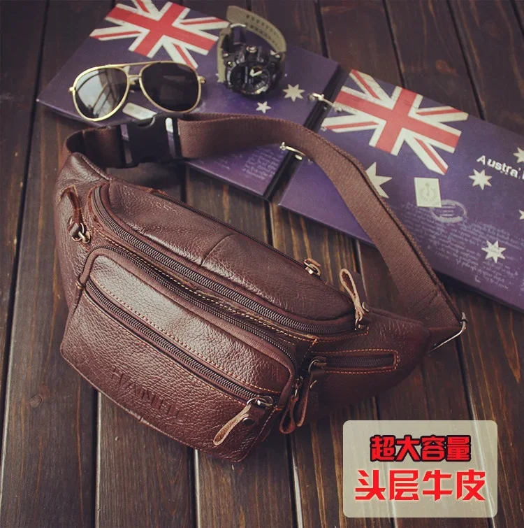 Echtes Rindsleder Gürteltasche – Running Gear Phone Bewertung und Preis