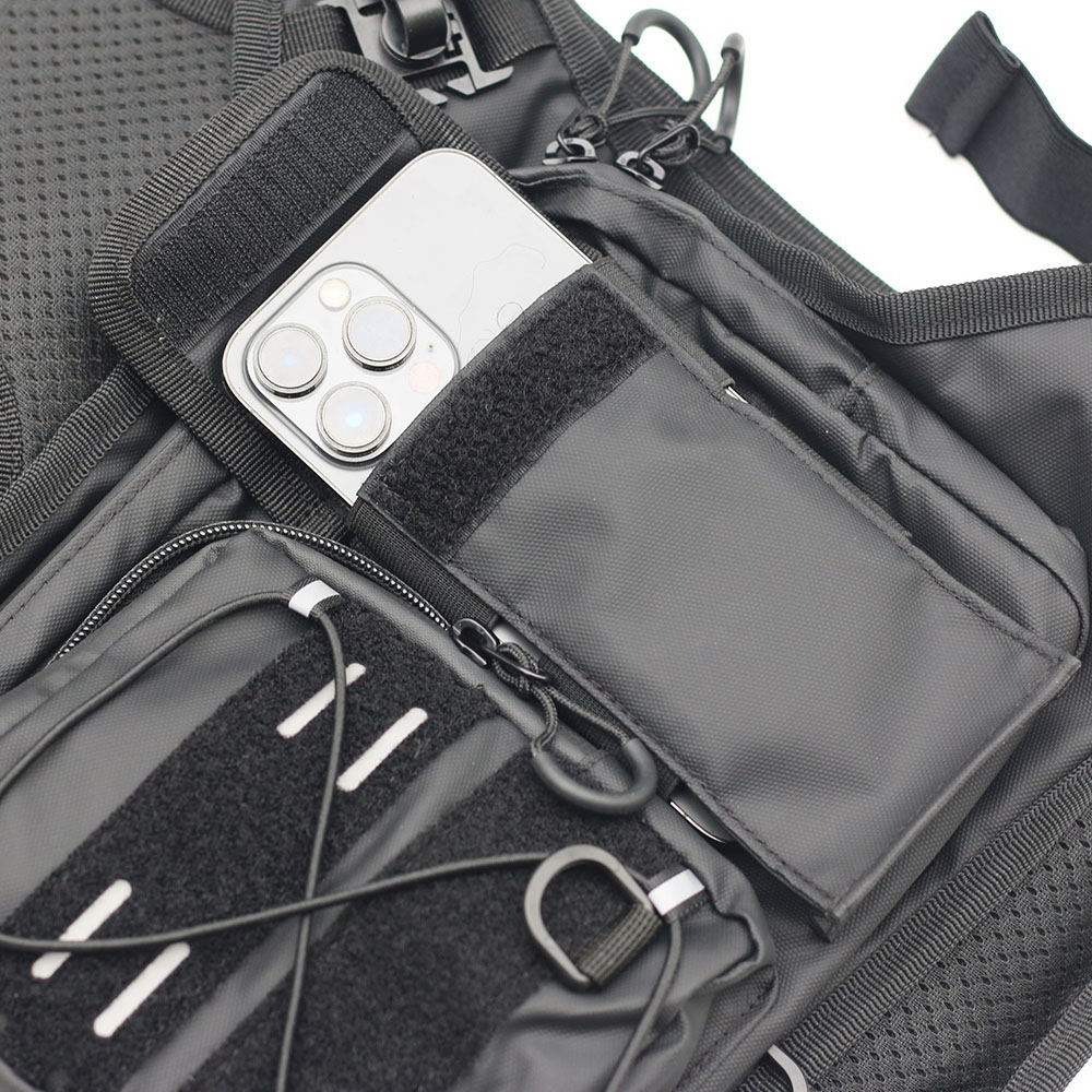 Taktische Weste mit Brusttasch – Reflective Running Gear Vest Bewertung und Preis